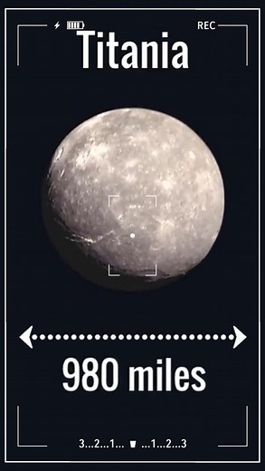 Uranus’s Largest Moon Titania is Not a Titan! | Interstellar News
