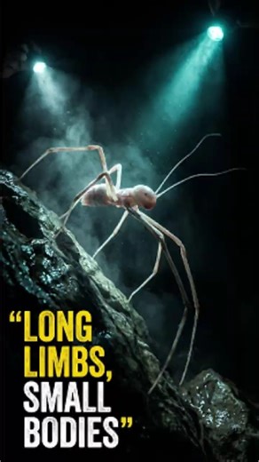 Why Cave Creatures Have Long, Unnatural Limbs?
