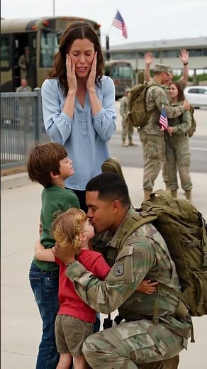 Hardest Goodbye for family. Salute to Army...#militaryfamily #military #heartwarmingreunion #army