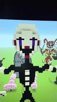 Puppet but Minecraft #fnaf #minecraft #puppet #marionette #fivenightsatfreddys