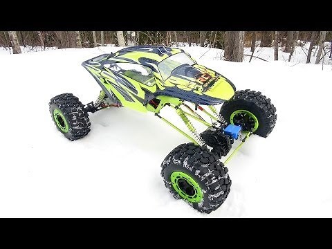 RC ADVENTURES - Huge Exceed RC MaxStone 1/5th Scale 4x4 Waterproof Crawler