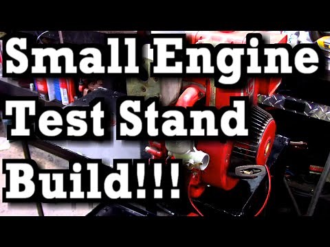 Building a Test Stand for Vertical and Horizontal Shaft Engines