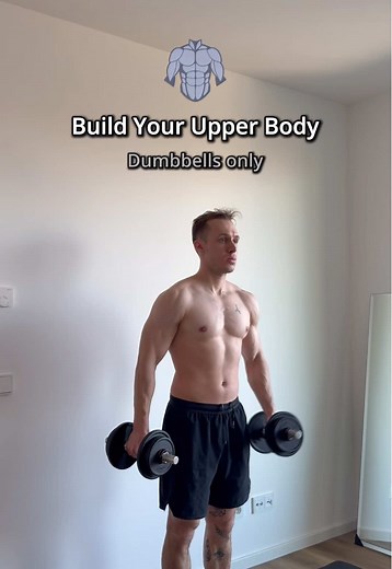 Dumbbell Upper Body Workout at Home