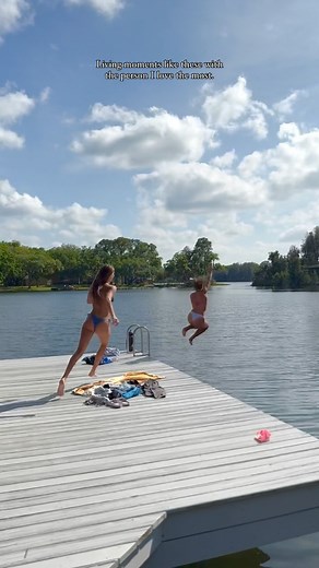 𝐶ℎ𝑎𝑙𝑖𝑛𝑎 on Instagram: "Living moments like these with the person I love the most 🫶🏻 #lazyday #lakevibes #swimwithaligators 🐊 #summertime #springbreak #sunshine #goodvibes #purehappiness"