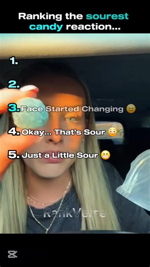 TOP 5 Most INSANE Sourest Candy Reactions! 🍋😵‍💫 | RankVerse