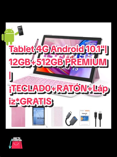 Tablet 4G Android 10.1