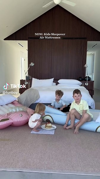 Funboy Sleepover Beds for Kids | Pool Sleepover Float