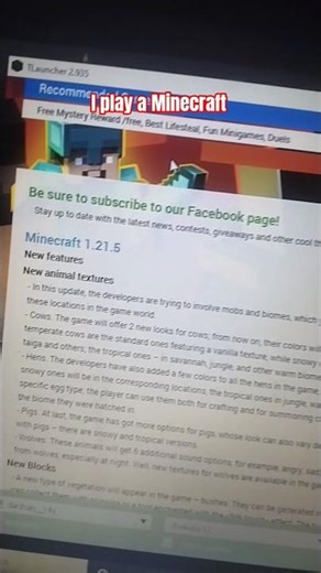 I play a Minecraft in My gaming setup #gaming #minecraft #shortsfeed #shorts #shortsviral