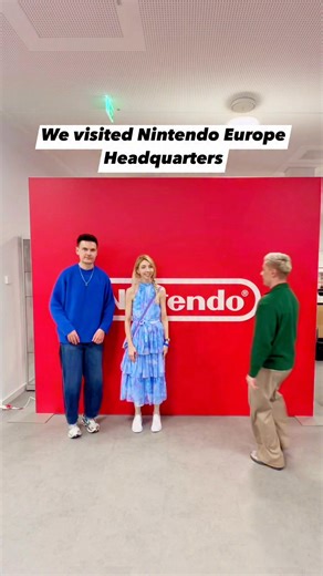 I was invited to play “NEW” prerelease games at Nintendo’s headquarters in Germany with creator friends ♥️ Nintendo Switch 2 | Jamie Jo Art