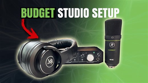 Mackie Home Studio Gear in Action: Recording a Song