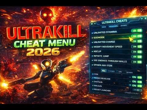 [NEW] ULTRAKILL External Cheat + 10 Mods (Silent Aim, Style Multiplier, Speedhack, & 7 More) 2026