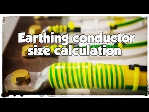 Earthing conductor/strip size calculation | in हिन्दी । Subhranil Mallick ।