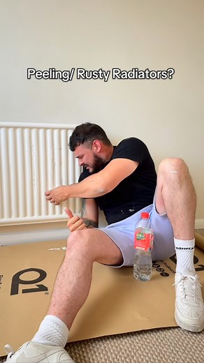 How to fix and restore a rusty or peeling radiator 🛠️✨ A simple DIY that makes a huge difference 👇 #RadiatorRestoration #HomeDIY #RustRepair #PaintingTips #DIYProjects #HomeImprovement #BeforeAndAfter #Foxy | Kris Fox Devos
