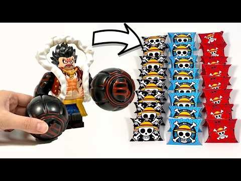 Unboxing 20+ LEGO One Piece RANDOM Bags! Unofficial Minifigures Comparison