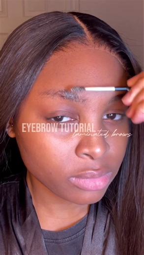 Master feathered brows with this laminated brow tutorial