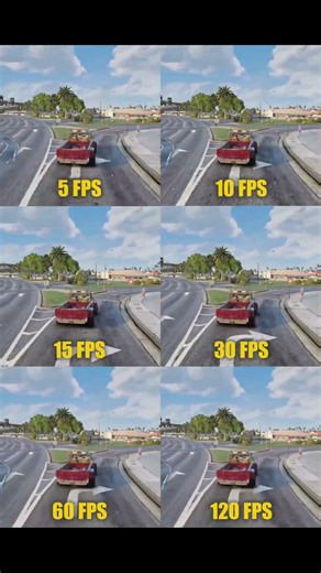 GTA 5 FPS Comparison | High FPS difference #shorts #gta5 #fpscomparison