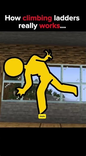 How climbing ladders really works…