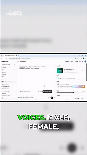 Generate Speech with Eleven Labs in 5 Seconds! #ai #aitools #aivoiceover #elevenlabs #aitutorial