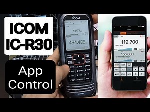 ICOM RC-30 Receiver , Bluetooth App Control
