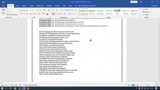 Cara menonaktifkan atau menghapus Field Shading di Word 2016 - Android 2025