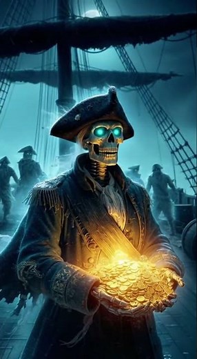 Haunted Pirate Captain's Cursed Gold | Ghost Ship Lore