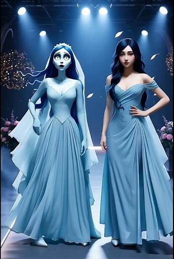 Emily – The Corpse Bride: When the Ghostly Bride Walks Among Us | Parallel Catwalk | Runway Universe