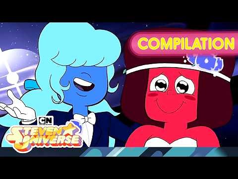 Ruby and Sapphire’s Love Story ❤️💙 | Relationship Moments | Steven Universe | Cartoon Network
