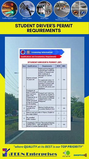 88K views · 448 reactions | Student Driver's License Permit Requirements #Lto #driver #student #drivers #license #permit #driving | Road Traffic | Facebook