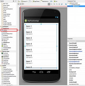 ListView Main Activity