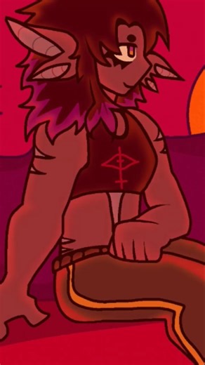 Hellbound: Out Now! (Speedpaint) #oc #vn #indie #game #art