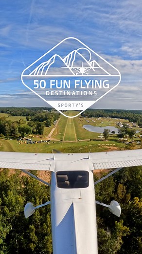 Triple Tree Aerodrome (SC00) is #32 on our list of 50 Fun Flying Destinations! This 400 acre airport features a 7,000’ x 150’ grass strip and various aviation events including an annual fly-in. Check out Triple Tree and many other fun flying destinations using our free guide in the link below 🔗✈️ https://www.sportys.com/funflying #funflying50 #tripletree #tripletreeaerodrome #sportys | Sporty's Pilot Shop