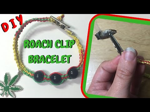 Hemp Roach Clip Bracelet - Stoney DIY