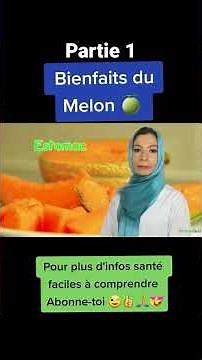 Quels sont les bienfaits du #melon ?