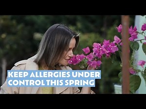 How to keep your allergies under control in spring
