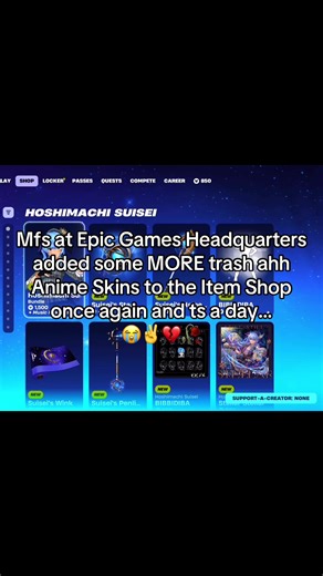 Fortnite Item Shop Update: New Anime Skins