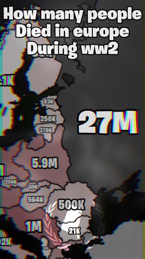 How many People died During WW2 #history #geography #european #europeanunion #territorialpolitics
