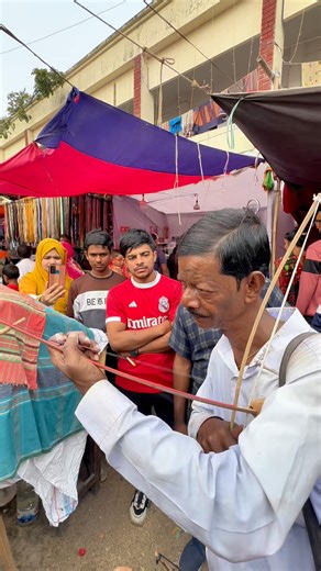 Salahuddin has been making and selling violins by hand for 40 years.