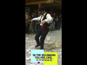Greeks smashing & breaking plates | Vertical mobile video