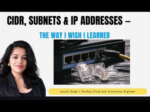 CIDR, Subnets & IP Addresses Explained for DevOps Engineers (Real Use Cases)