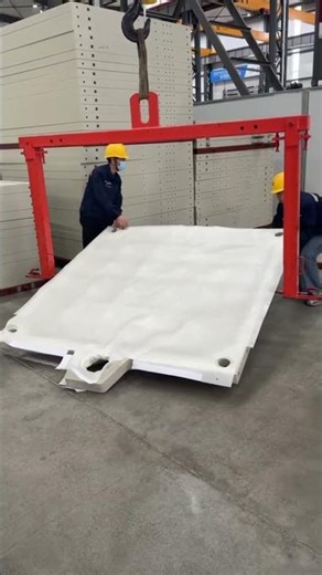 🔧 Filter Cloth Installation | 2000mm Chamber Plate