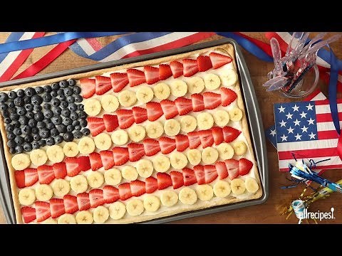 How to Make Patriotic Fruit Pizza | 4th of July Recipes | Allrecipes.com