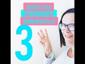 3 secrets to fantastic shop window displays