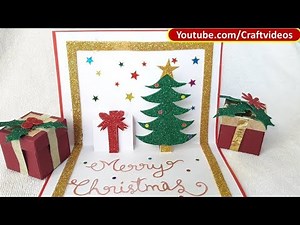 Pop up Christmas Card Tutorial | Handmade Christmas Card Ideas