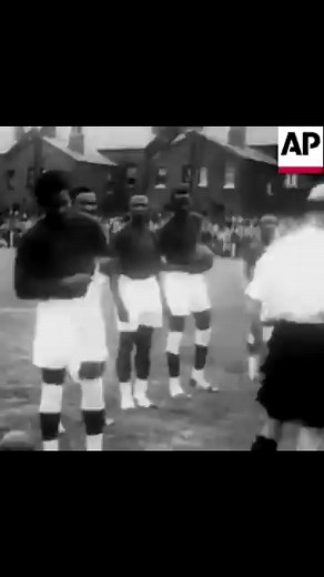 The first football match the Nigerian football team played, They played barefoot and won the match 5-2 against Marine Crosby Football Team | Ireporteronline.Com.Ng