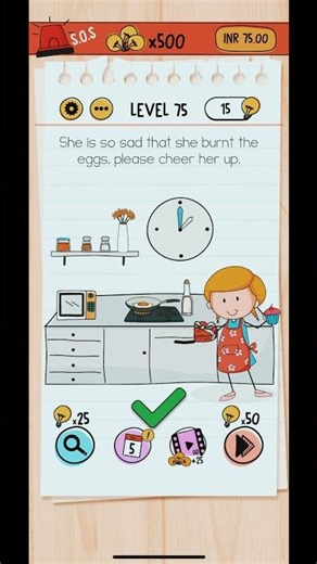 Brain 🧠 test level 75 76 77 78 79 80 #braintest #shorts