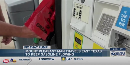 Without East Texas’ gas pump repairman, vehicles stand still