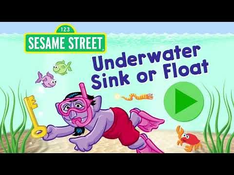 Underwater Sink or Float Episode - Sesame Street Game