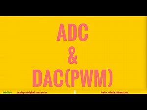 15. Arduino: Understanding ADC & PWM(Pulse Width Modulation)