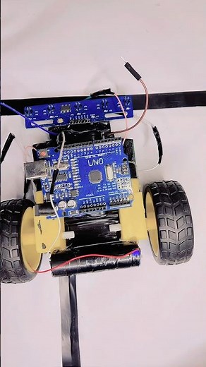 High Speed Line Follower Robot | Arduino + TB6612FNG + Li-ion Battery