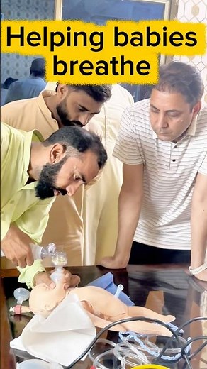Saving Newborn Lives – Neonatal Resuscitation Training | Dr Sajid Akhtar Meo #shorts